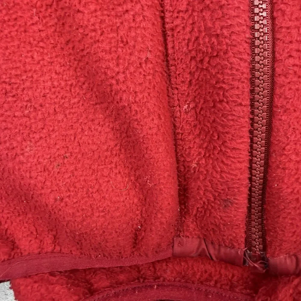 Vintage Patagonia Synchilla Fleece Jacket Men’s XL Red Made in USA Full Zip